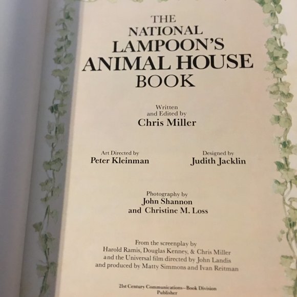 National Lampoon's Animal House Illustrated Adaptation - Picture 5 of 8